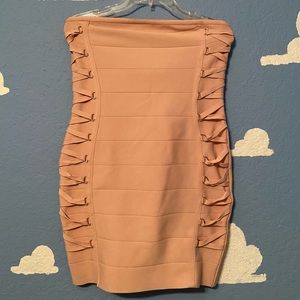 Papaya short dress